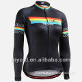 custom sublimated long sleeve cycling jacket